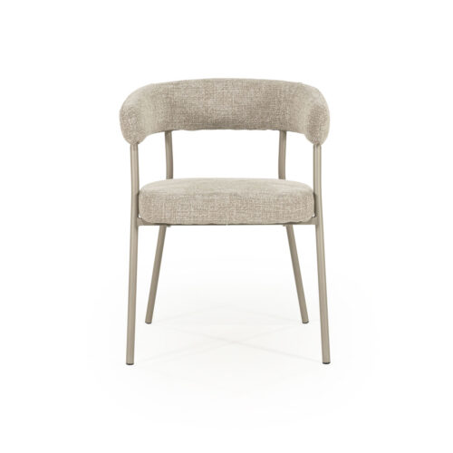 Eetkamerstoel Yovi - Taupe - Afbeelding 8