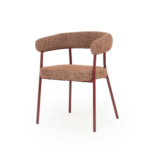 Eetkamerstoel Yovi - Burgundy - Afbeelding 10