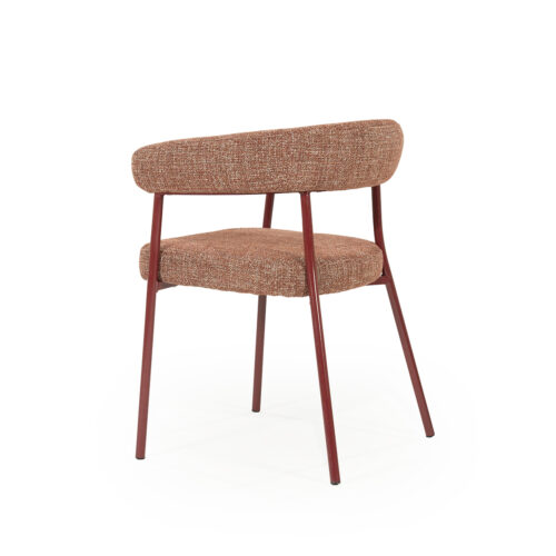 Eetkamerstoel Yovi - Burgundy - Afbeelding 15