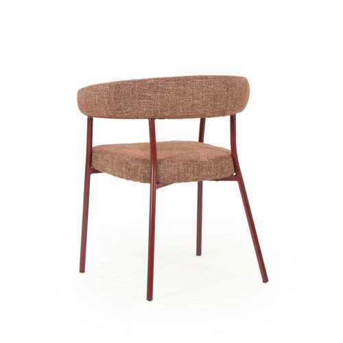 Eetkamerstoel Yovi - Burgundy - Afbeelding 14