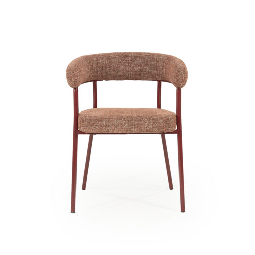 Eetkamerstoel Yovi - Burgundy - Afbeelding 6