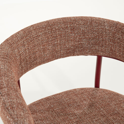 Eetkamerstoel Yovi - Burgundy - Afbeelding 5