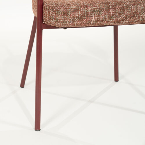 Eetkamerstoel Yovi - Burgundy - Afbeelding 3