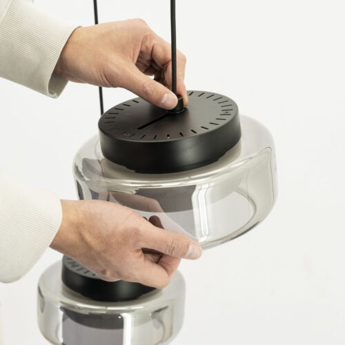 Verstelbare Hanglamp Pivot - 5 Lampen - Afbeelding 5