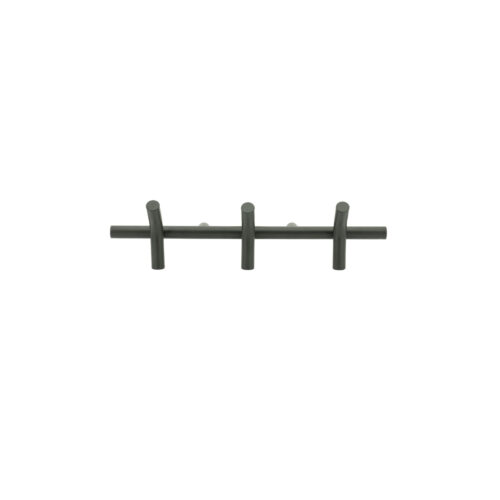 Kapstok Matto Met 3 haken - Zwart
