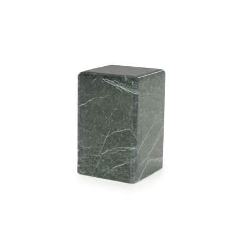 Bijzettafel Dice Marmer 30 x 30cm - Groen