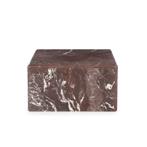 Salontafel Dice Marmer 60 x 60cm - Rood - Afbeelding 2