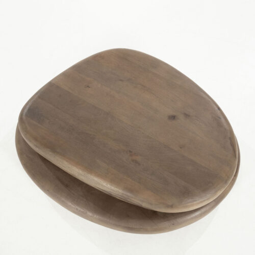 Organische Salontafel Kabo Mangohout - Bruin - Afbeelding 7