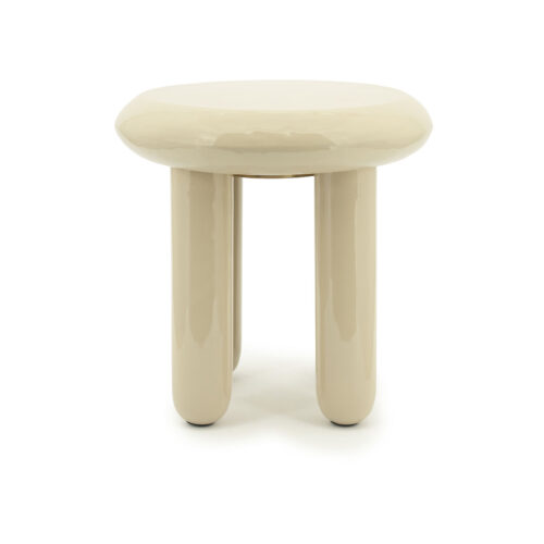 Ronde Bijzettafel Balloon 43cm - Beige - Afbeelding 2