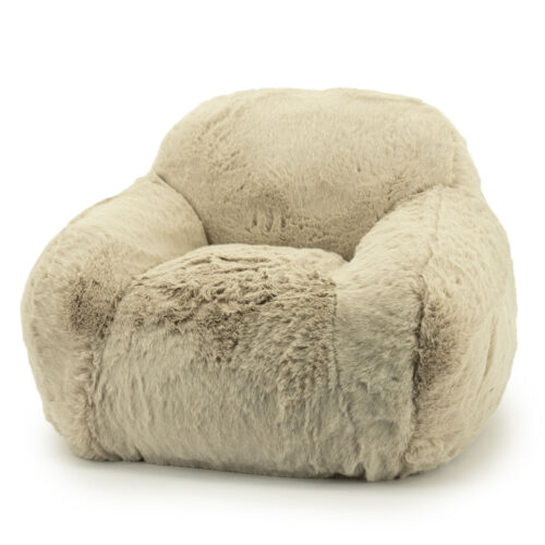 Kinderfauteuil Hug Fluffy - Taupe