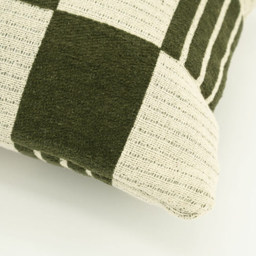 Kussen Twist 35x55 cm - Groen - Afbeelding 2