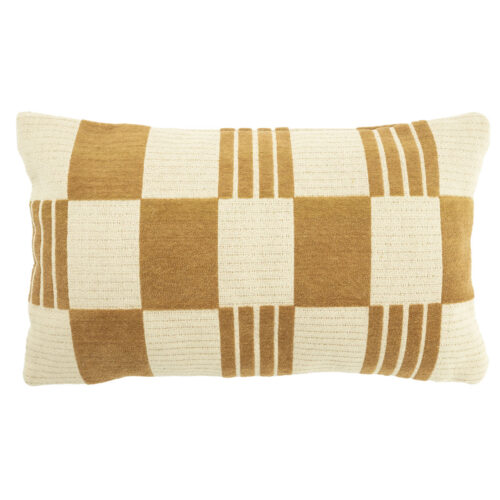 Kussen Twist 35x55 cm - Mosterd