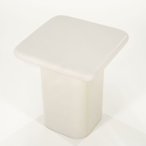 Bijzettafel Siminto kleur Beige - 40 cm - Afbeelding 7
