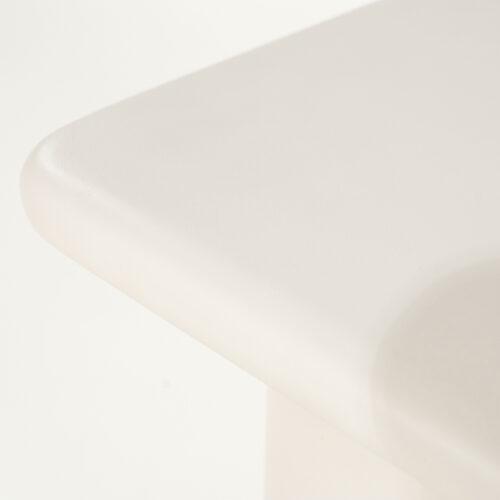Bijzettafel Siminto kleur Beige - 40 cm - Afbeelding 6