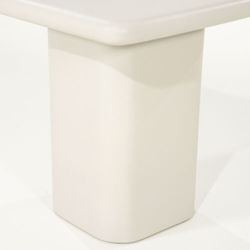 Bijzettafel Siminto kleur Beige - 40 cm - Afbeelding 3