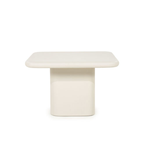 Bijzettafel Siminto kleur Beige - 60 cm - Afbeelding 2