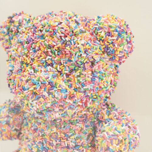 Wanddecoratie Beary 25 x 20cm - Clear - Afbeelding 3