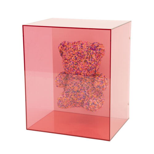 Wanddecoratie Beary 25 x 20cm - Roze - Afbeelding 4