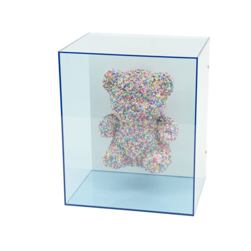 Wanddecoratie Beary 25 x 20cm - Blauw - Afbeelding 2