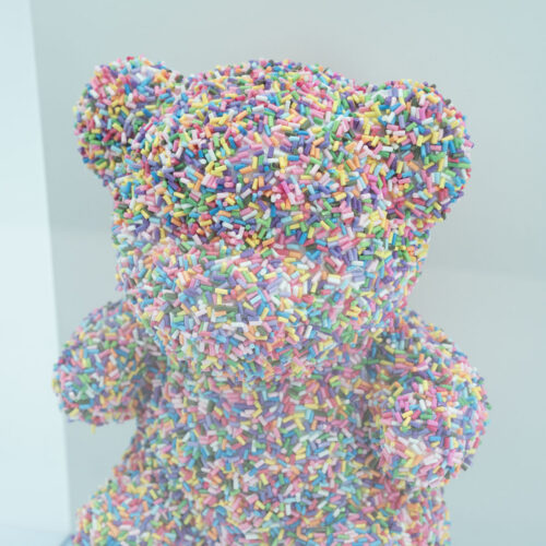 Wanddecoratie Beary 25 x 20cm - Blauw - Afbeelding 4