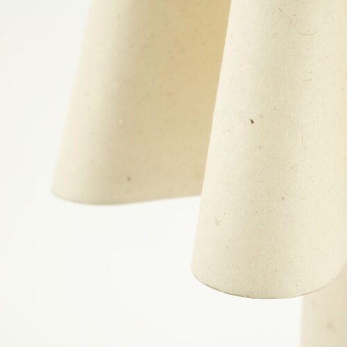 Tafellamp Meander Handgemaakt papier - 50cm hoog - Afbeelding 3