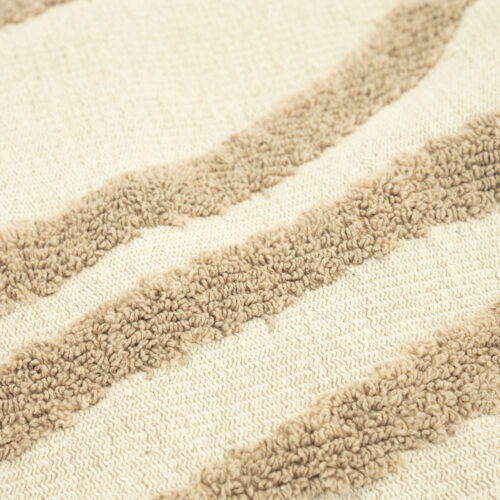 Plaid Majani 170 x 130 cm - Taupe - Afbeelding 2