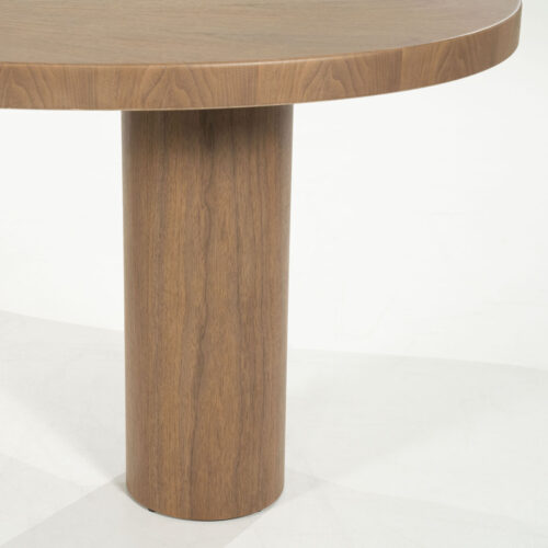 Organische Eettafel Bobbie Walnoot 215 x 110 cm - Lichtbruin - Afbeelding 9