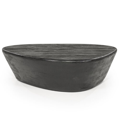 Salontafel Mila Mangohout Zwart - 100x78cm - Afbeelding 11