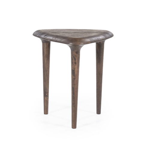 Bijzettafel Jiska Mangohout 46 x 46cm - Bruin - Afbeelding 4