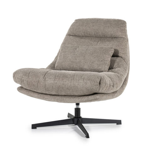 Fauteuil Cooper met kussen - Bruin - Afbeelding 6