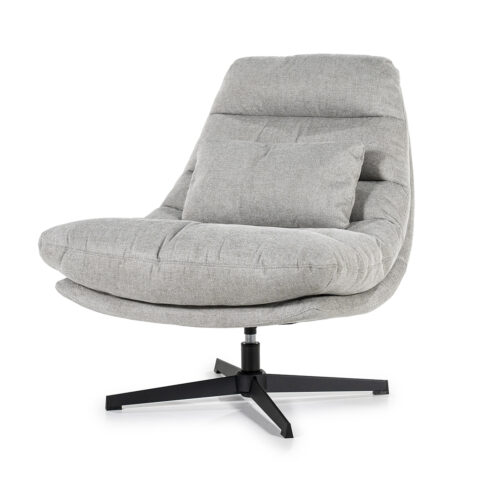 Fauteuil Cooper met kussen - Grijs - Afbeelding 2