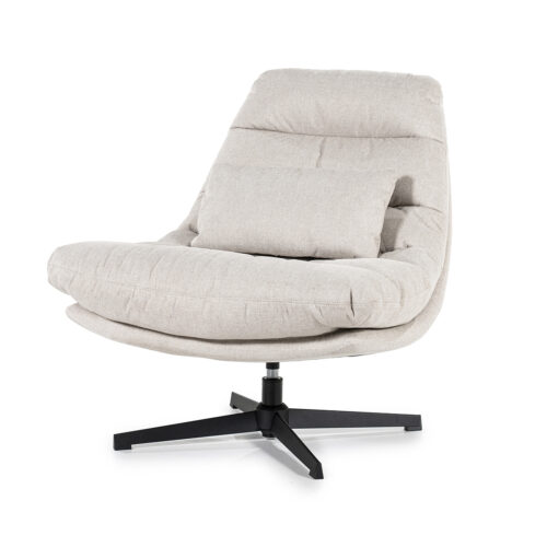 Fauteuil Cooper met kussen - Beige - Afbeelding 2