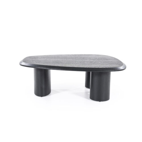Organische Salontafel Walter Eikenhout Zwart - 96 x 78 cm - Afbeelding 12