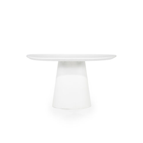 Ronde Eettafel Elin 130cm - Wit - Afbeelding 3