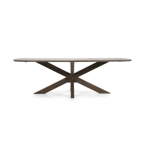 Eettafel Nikki Acaciahout 240 x 100 cm - Bruin - Afbeelding 2