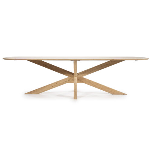 Eettafel Nikki Acaciahout 280 x 100 cm - Naturel - Afbeelding 2