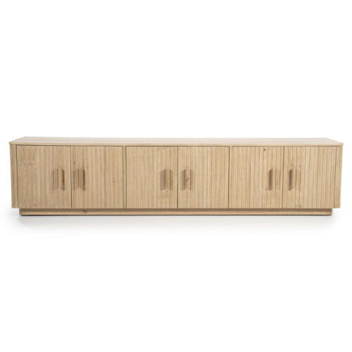TV-meubel Rosenborg Eikenhout 224 cm - Naturel - Afbeelding 10