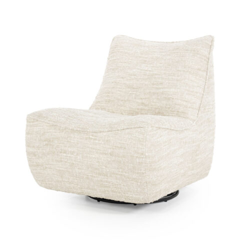 Draaibare Fauteuil Loys - Beige - Afbeelding 9