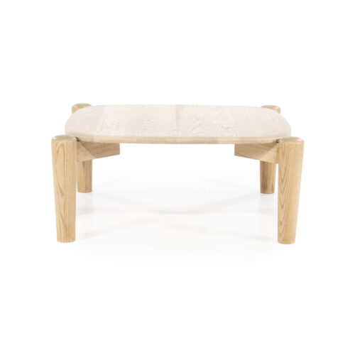 Salontafel Selbu 80 x 80 cm - Naturel - Afbeelding 7