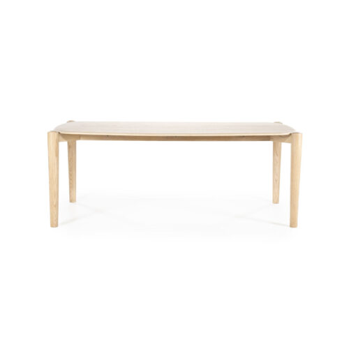 Deens Ovale Eettafel Selbu 200 x 100cm - kleur Naturel - Afbeelding 14