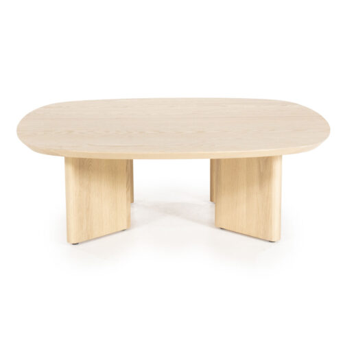 Salontafel Stef 100 x 100 cm - Naturel - Afbeelding 8