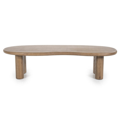 Organische Salontafel Josh - Bruin - Afbeelding 9