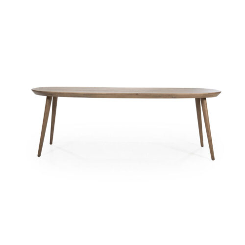 Deens Ovale Eettafel Elijah 260 x 100cm - kleur Bruin - Afbeelding 13