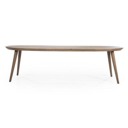 Deens Ovale Eettafel Elijah 300 x 100cm - kleur Bruin - Afbeelding 9