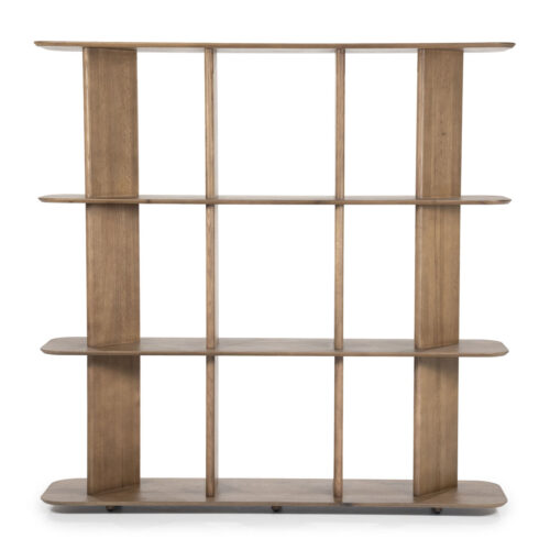 Wandkast Ty Eikenhout 180 x 180 - Bruin - Afbeelding 5