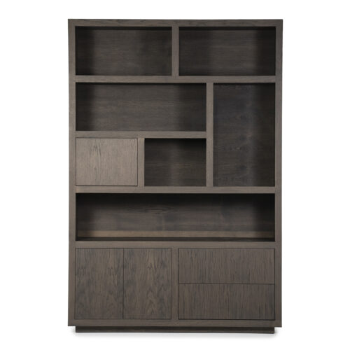 Opbergkast Helsinki Eikenhout 150 x 220 cm - Bruin - Afbeelding 2