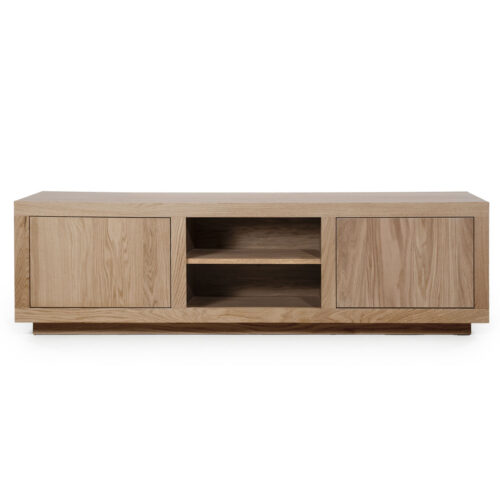 TV-meubel Helsinki Eikenhout 160 cm - Lichtbruin - Afbeelding 6