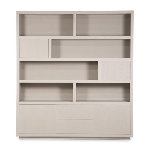 Opbergkast Helsinki Eikenhout 200 x 220 cm - Taupe - Afbeelding 3