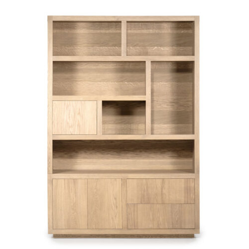 Opbergkast Helsinki Eikenhout 150 x 220 cm - Naturel - Afbeelding 3