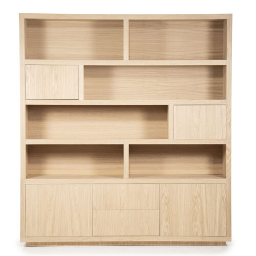 Opbergkast Helsinki Eikenhout 200 x 220 cm - Naturel - Afbeelding 11